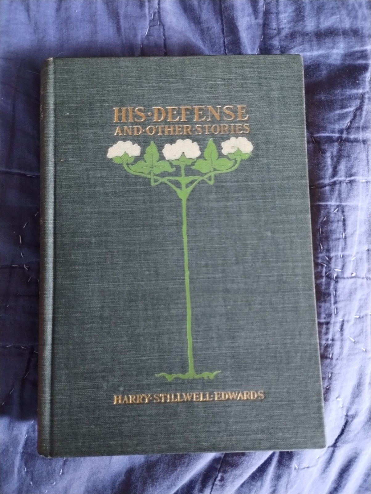 Harry Stillwell Edwards HIS DEFENSE Other Stories 1899 BOOK 19th Century 1800’s