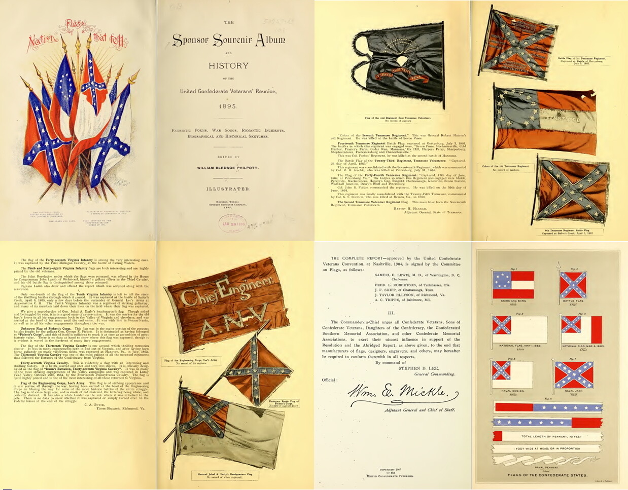 The American Civil War United Confederate Veterans – 105 Rare Old Books on USB