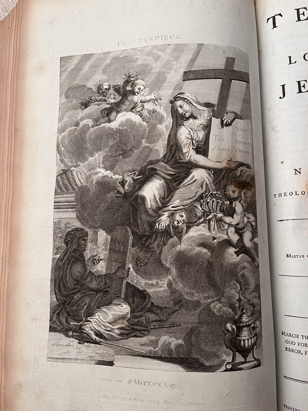 Rare 1700’s Rev James Cookson’s Universal Family Bible containing Apocrypha