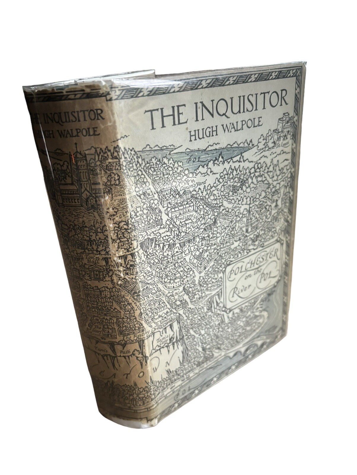 The Inquisitor Hugh Walpole Mylar Hardcover DJ First Edition 1935 Novel Fiction