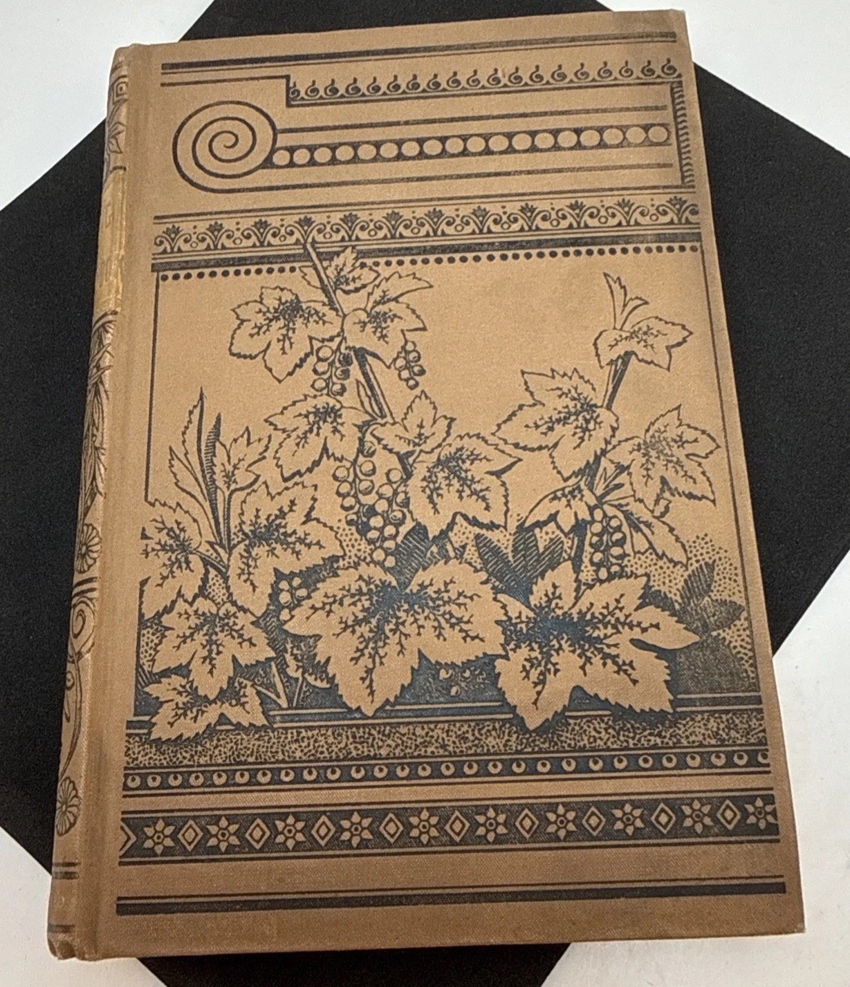 Victorian Antique-Mrs. Browning Birthday Book Nice Condition-Edited by Stoddard