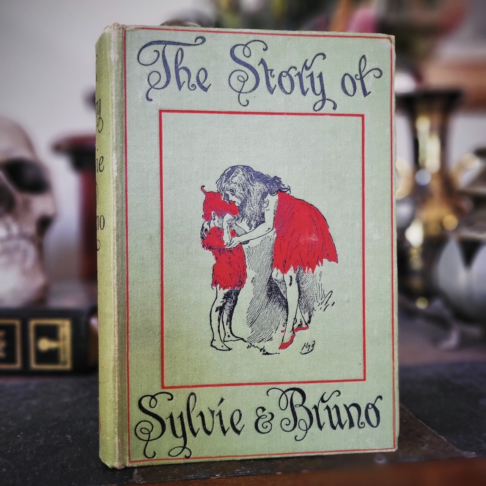 Vintage Book The Story of Sylvie & Bruno Lewis Carroll RARE Second Edition 1916