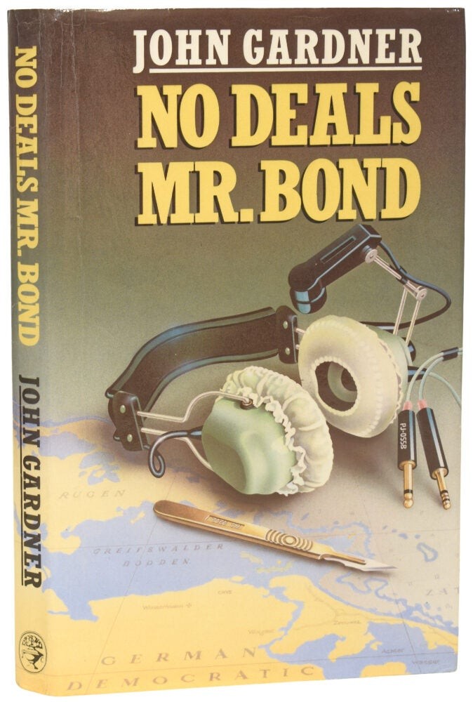 John GARDNER / No Deals Mr Bond James Bond series 1st Edition