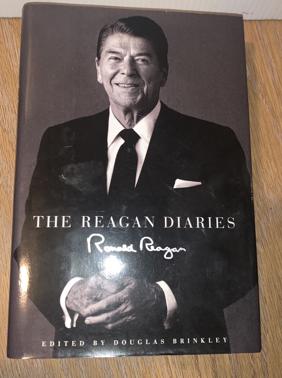 2007 The Reagan Diaries By Ronald Reagan Hardback Signed by Shelley Moore Capito