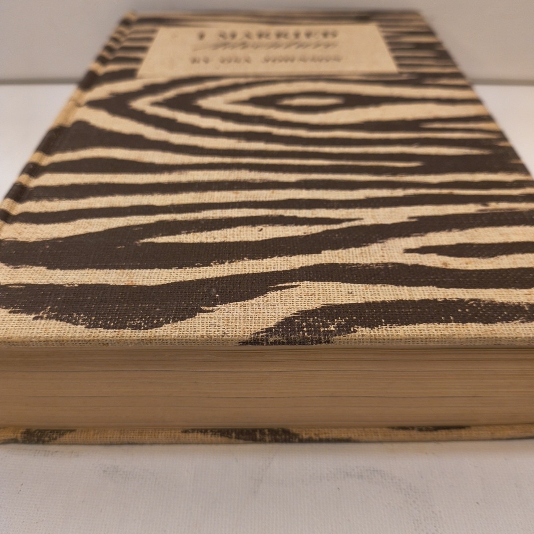 I Married Adventure Hardcover By Osa Johnson Illustrated 1940 Zebra Cover Print