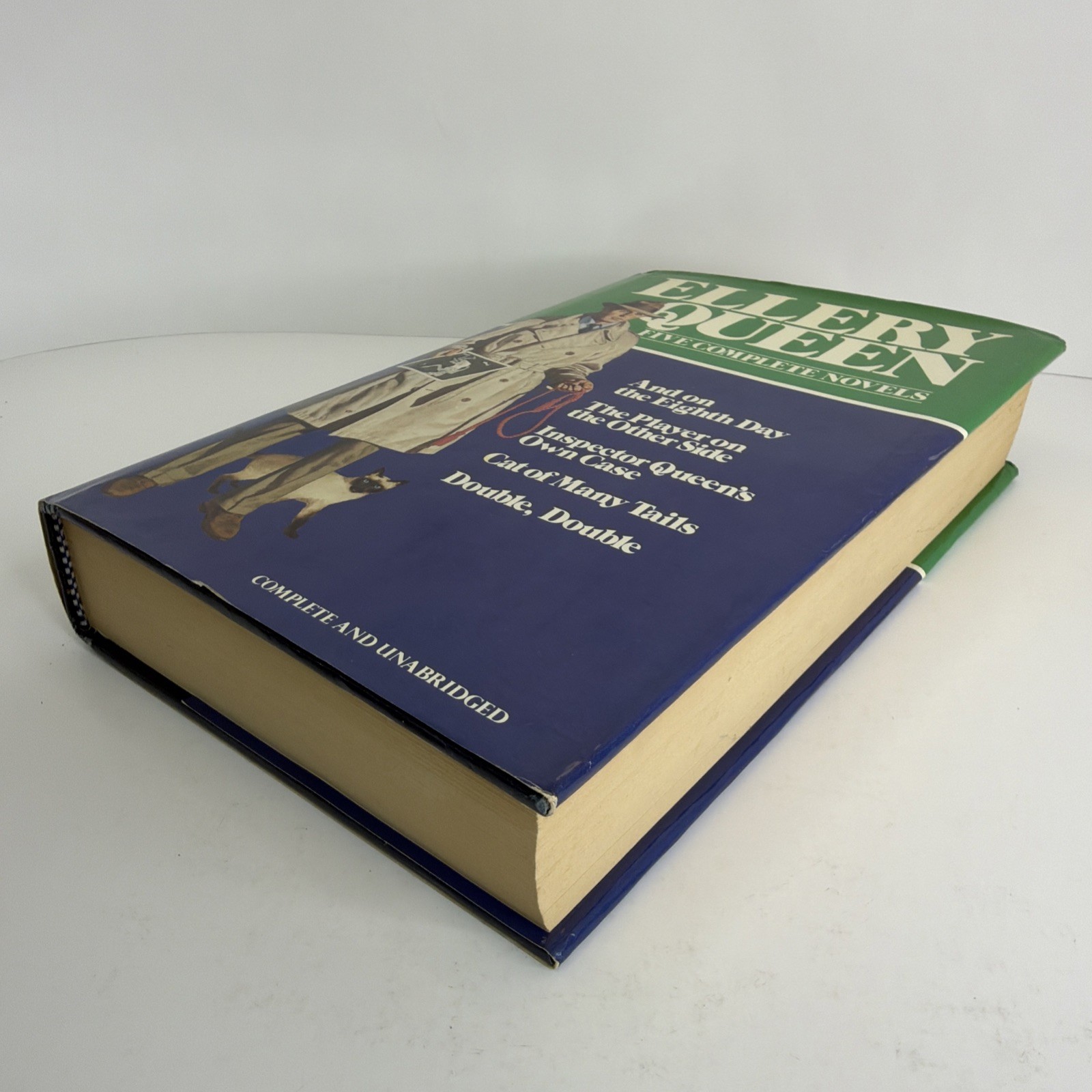 Ellery Queen: Five Complete Novels – Mystery 1982 Hardcover with Dust Jacket