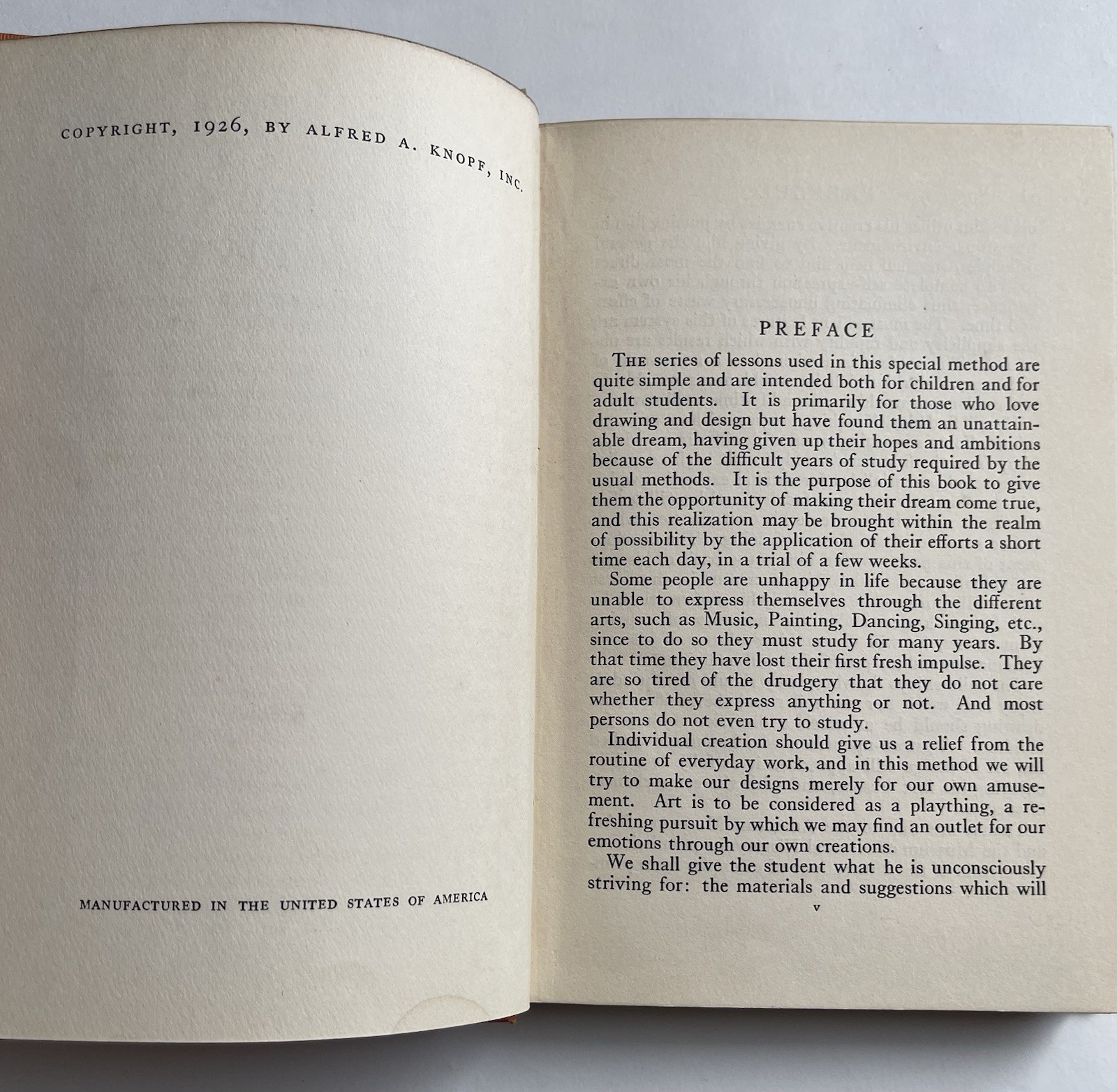 RARE First Edition: A Method for Creative Design (1926) by Adolfo Best-Maugard