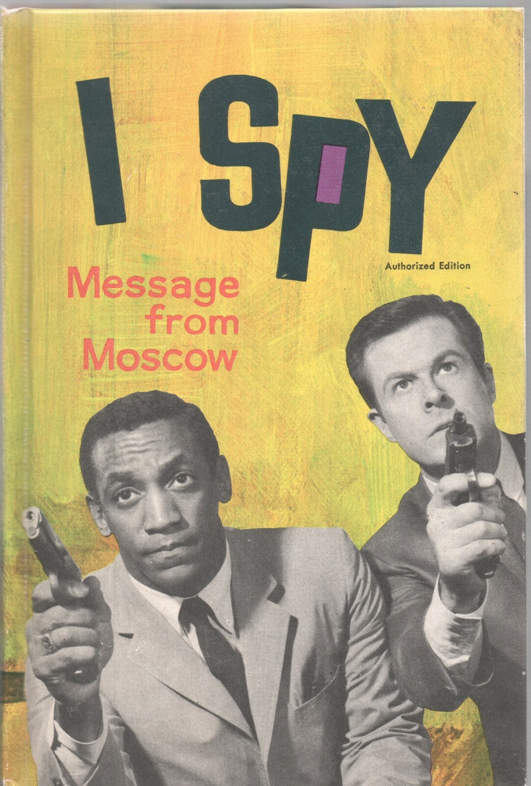 I SPY MESSAGE FROM MOSCOW by BRANDON KEITH Whitman 1966 HC