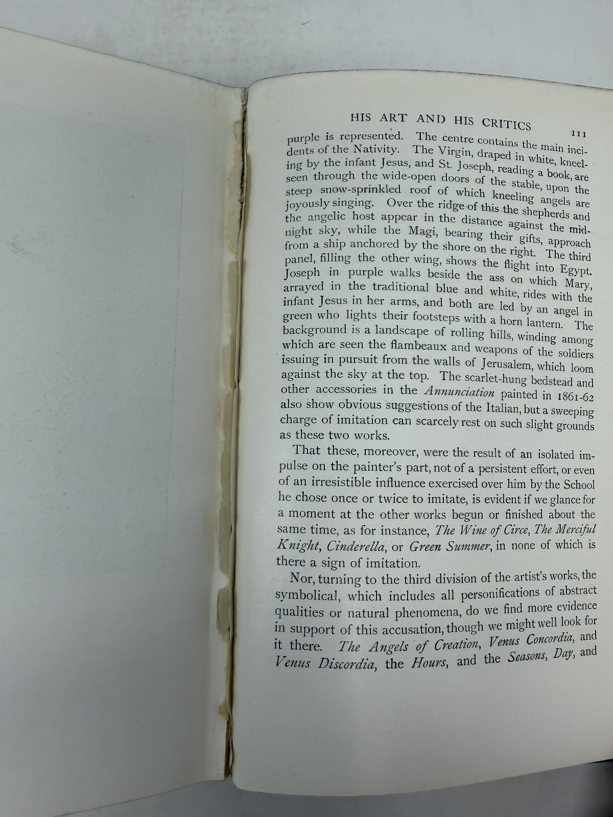 1910 – SIR EDWARD BURNE-JONES: AN ILLUSTRATED RECORD & REVIEW-G BELL & SONS-VG