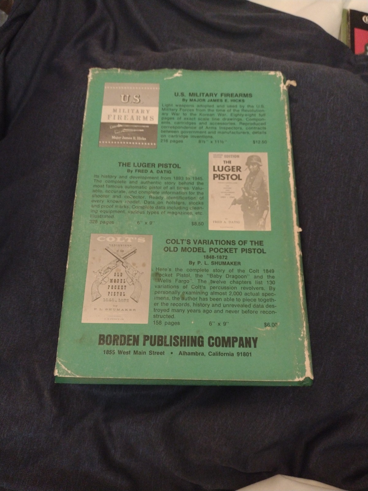 Colt Automatic Pistols by Bady, Donald B. 1973 Enlarged & Revised Edition