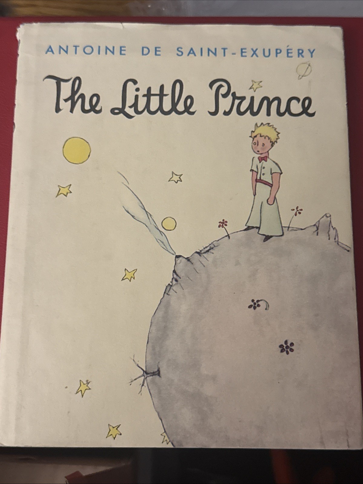 The Little Prince by Antoine de Saint-Exupery 1971 HBJ HCDJ In English VG