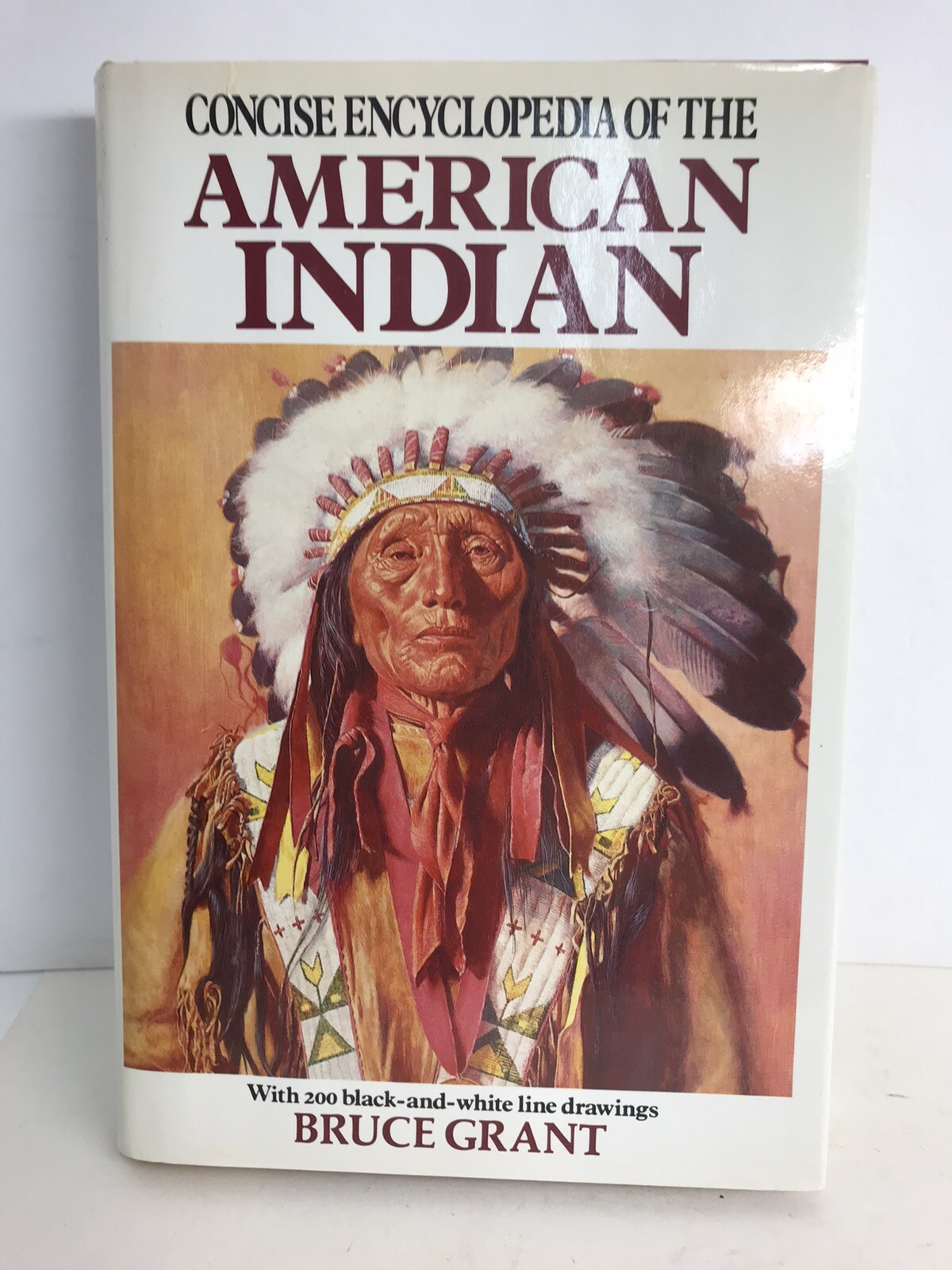 Concise Encyclopedia Of The American Indian By Bruce Grant 1994 HC DJ