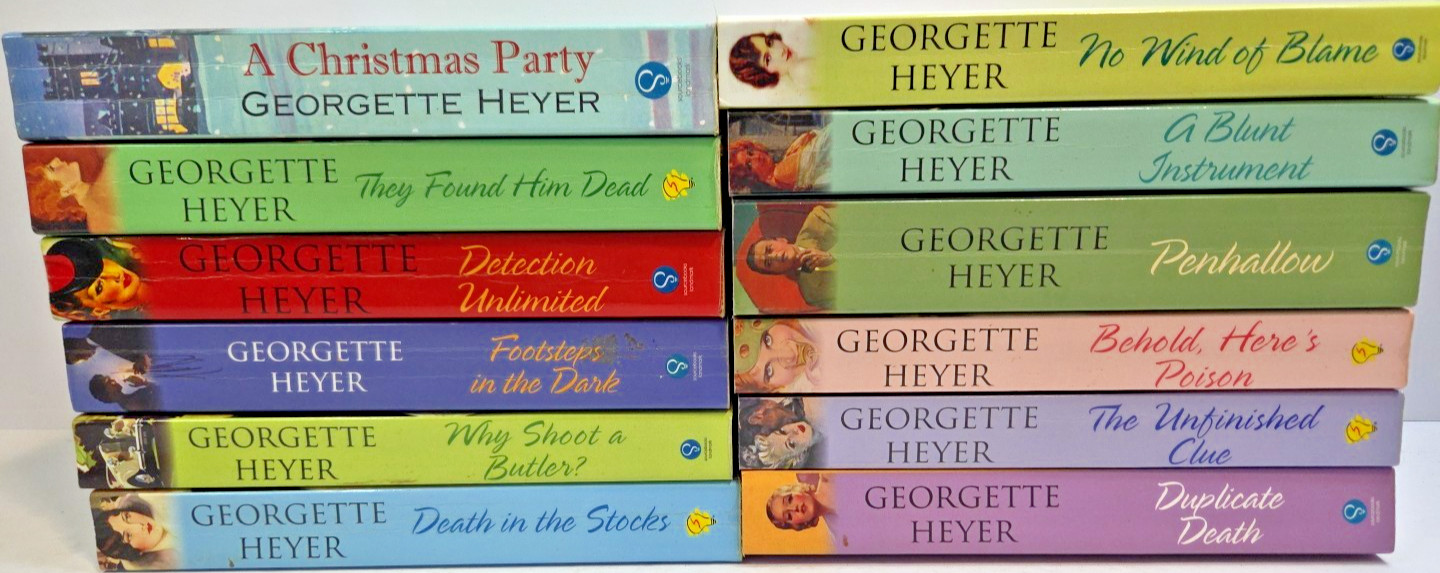 Georgette Heyer 12 Books Collection Bundle Source Books Landmark