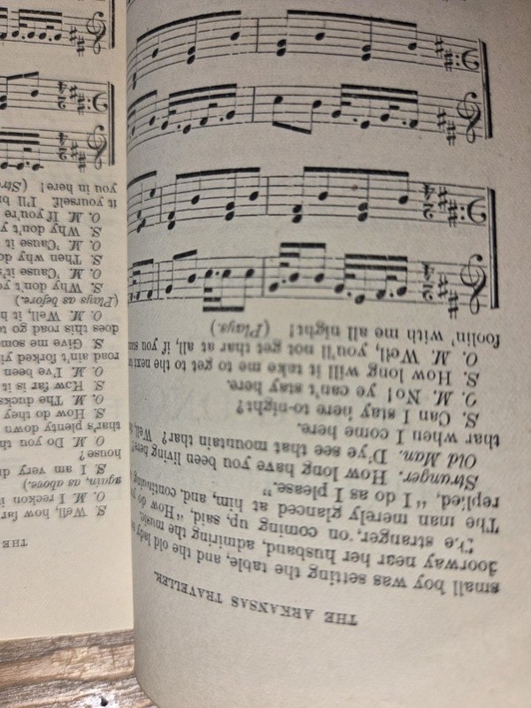 ORIGINAL! 1864 Arkansas Traveler Songster Song Book Dick & Fitzgerald