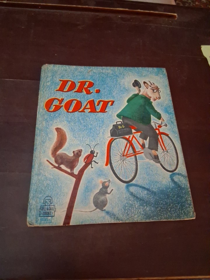 1950 1st Dr. Goat Top Top Tales Whitman GEORGIANA RARE Charles Clement