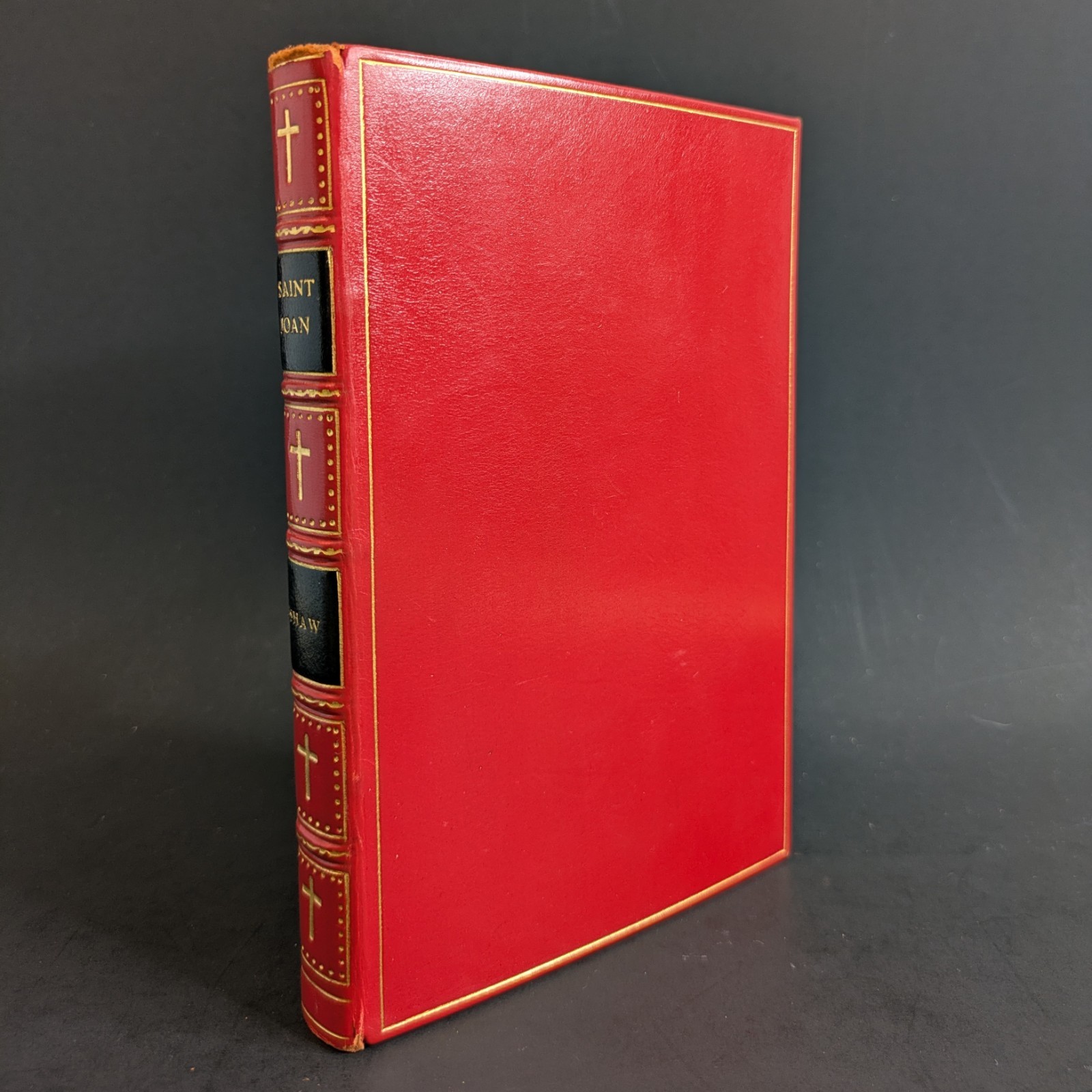 1924 Saint Joan George Bernard Shaw First Edition Fine Binding Constable and Co.