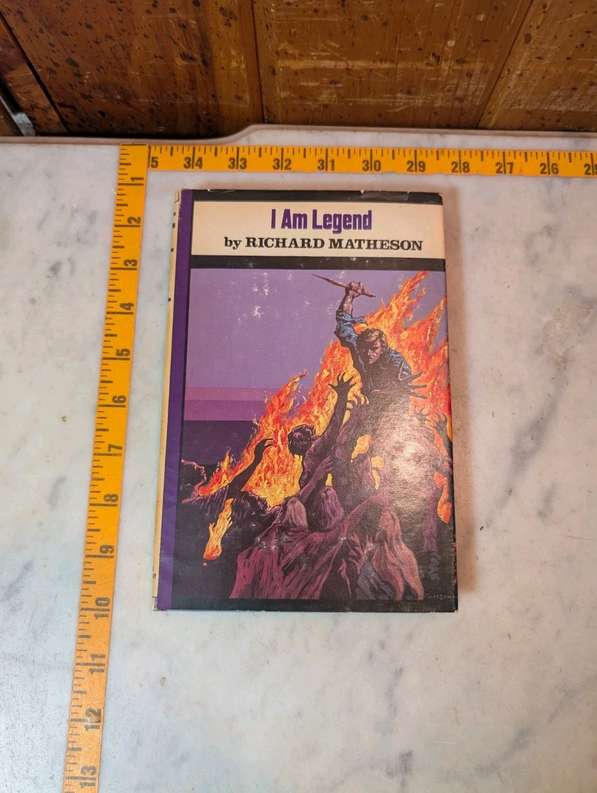 SIGNED I Am Legend Hardcover With Dust Jacket Richard Matheson 1954 BCE