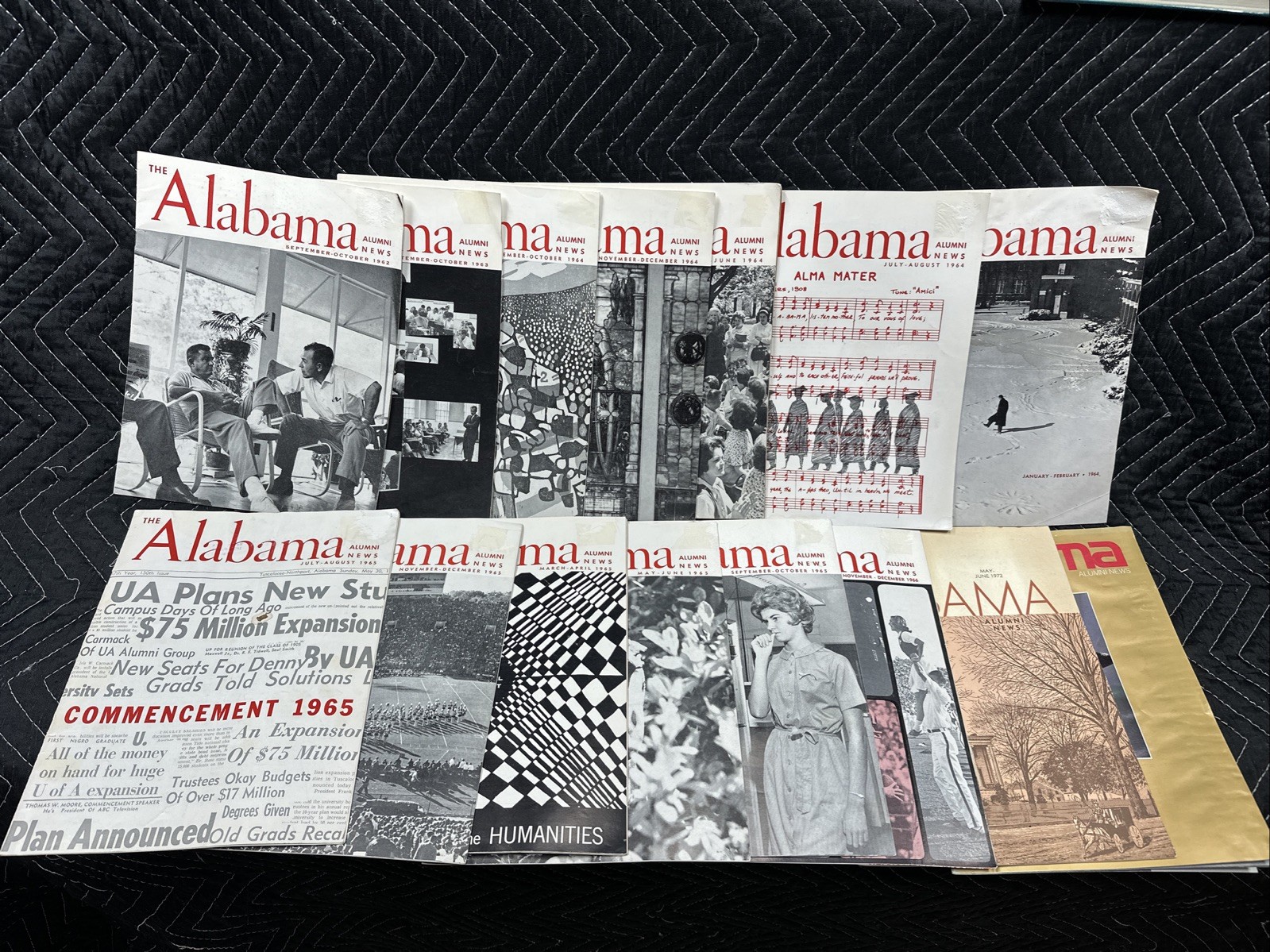 VTG 60s 70s 80s UNIVERSITY OF ALABAMA ALUMNI NEWS Magazine Football