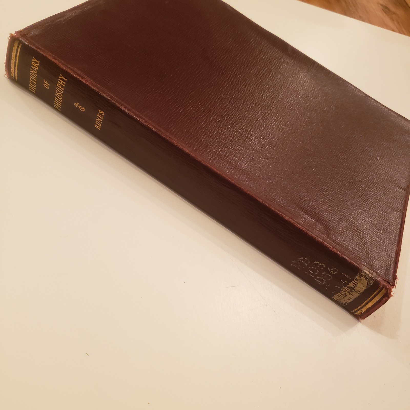 1st Edition Vintage 1942 The Dictionary of Philosophy Dagobert D Runes Hardcover