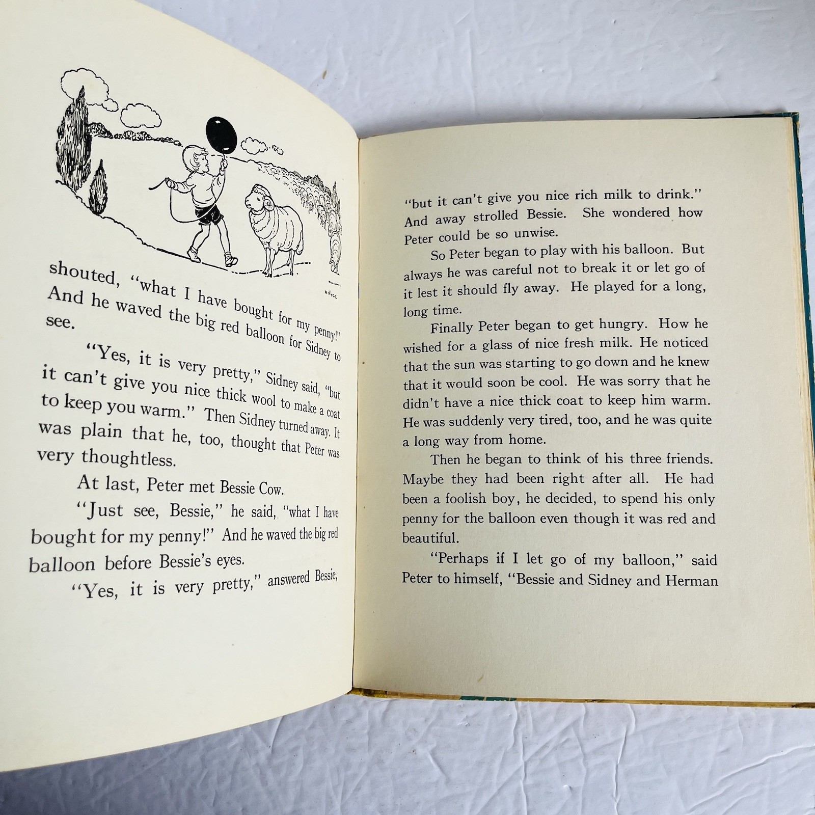 Sandman Stories 1938 Saalfield Publishing Vintage Childrens Bedtime Illustrated