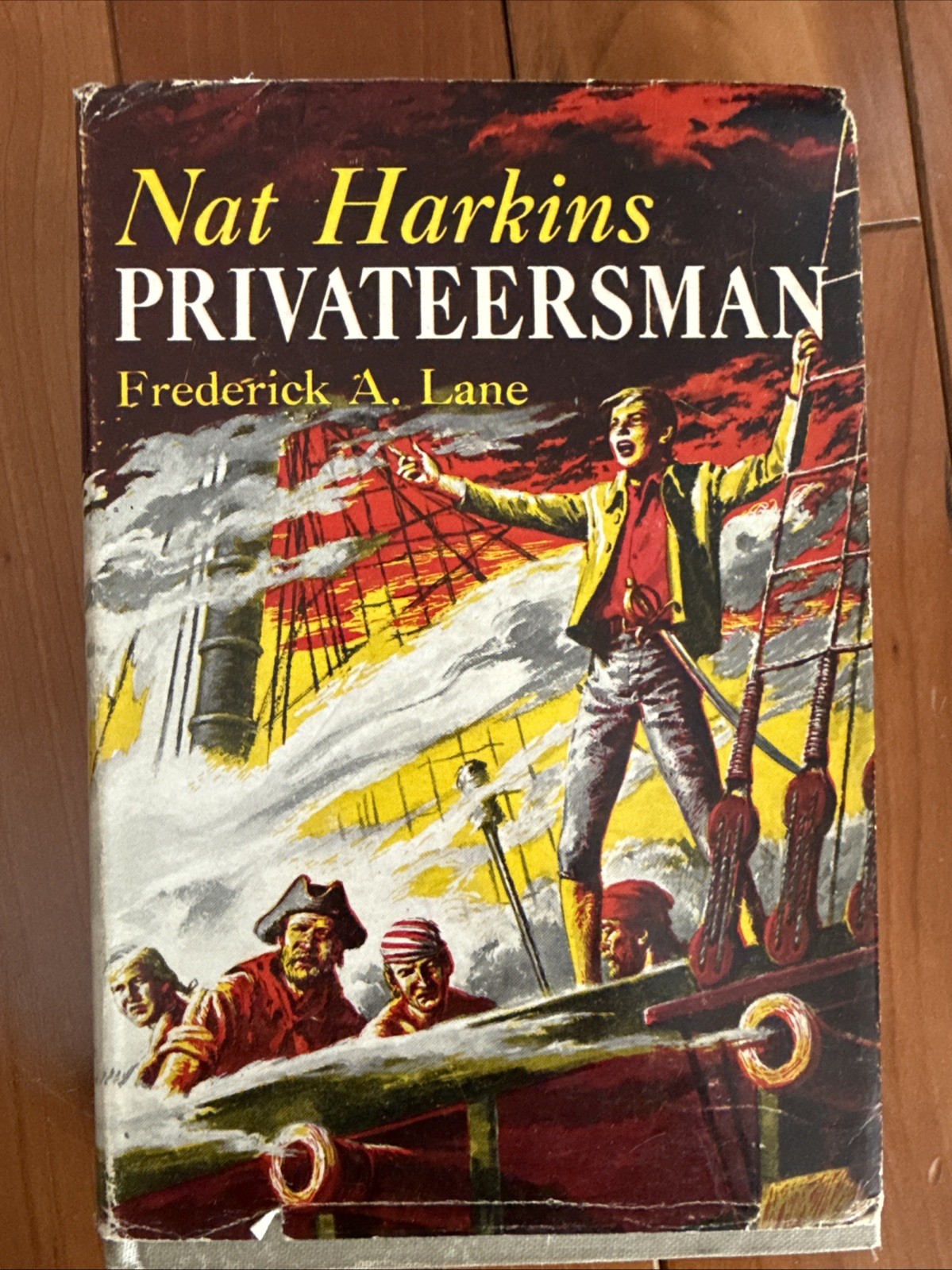 Frederick A LANE / Nat Harkins Privateersman Illustrations by Clifford 1st 1956