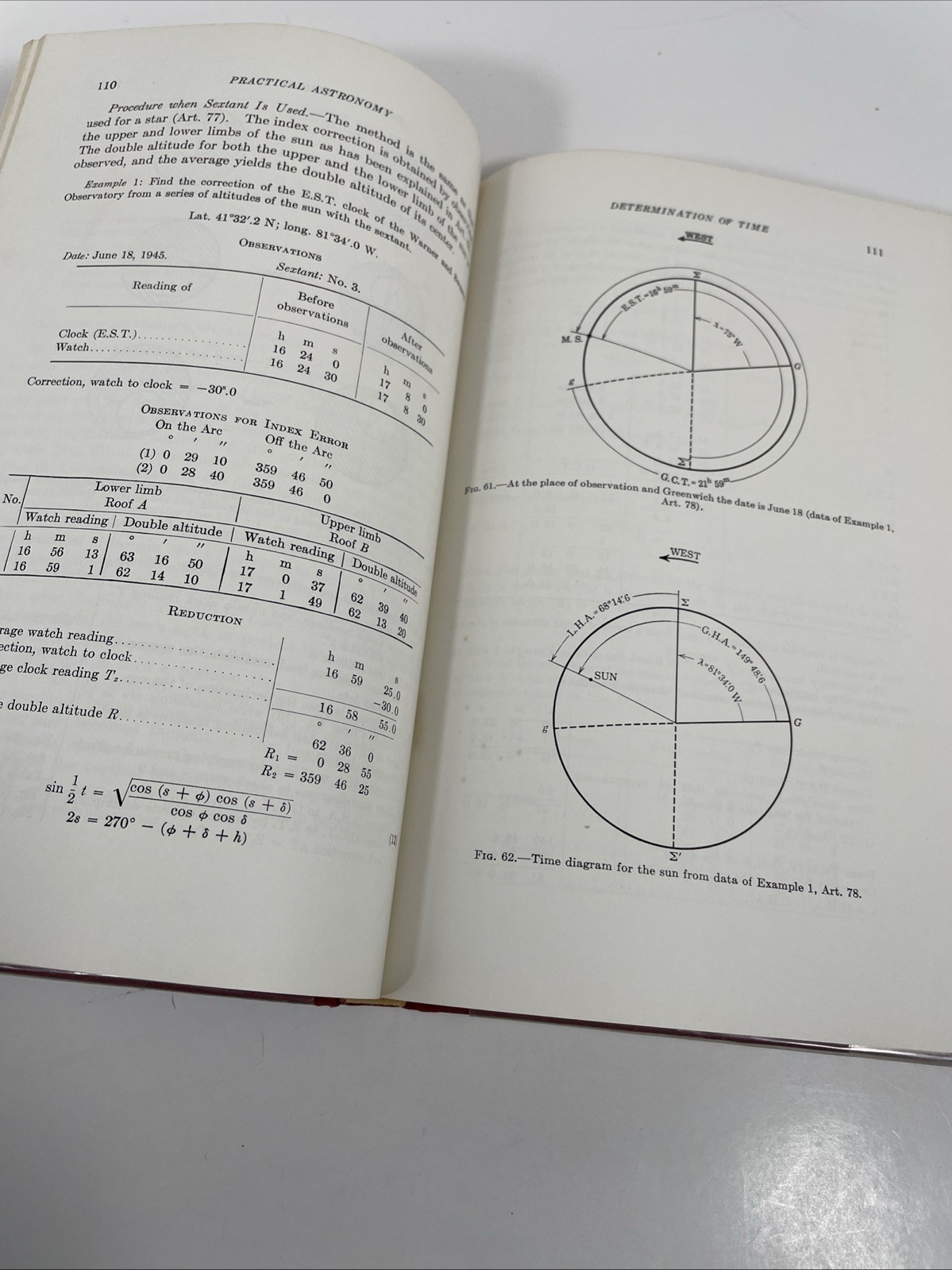 PRACTICAL ASTRONOMY Jason John Nassau 1948 Illustrated Hardcover Ex-library
