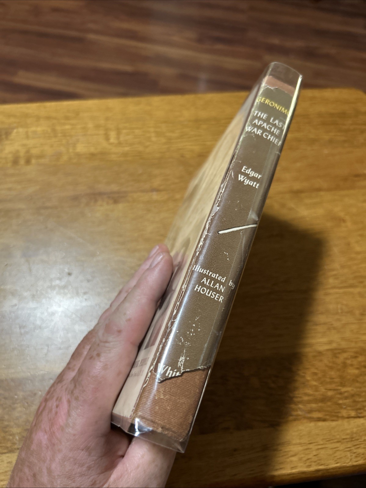 GERONIMO;THE LAST APACHE CHIEF,1952,Edgar Wyatt,Illust,DJ