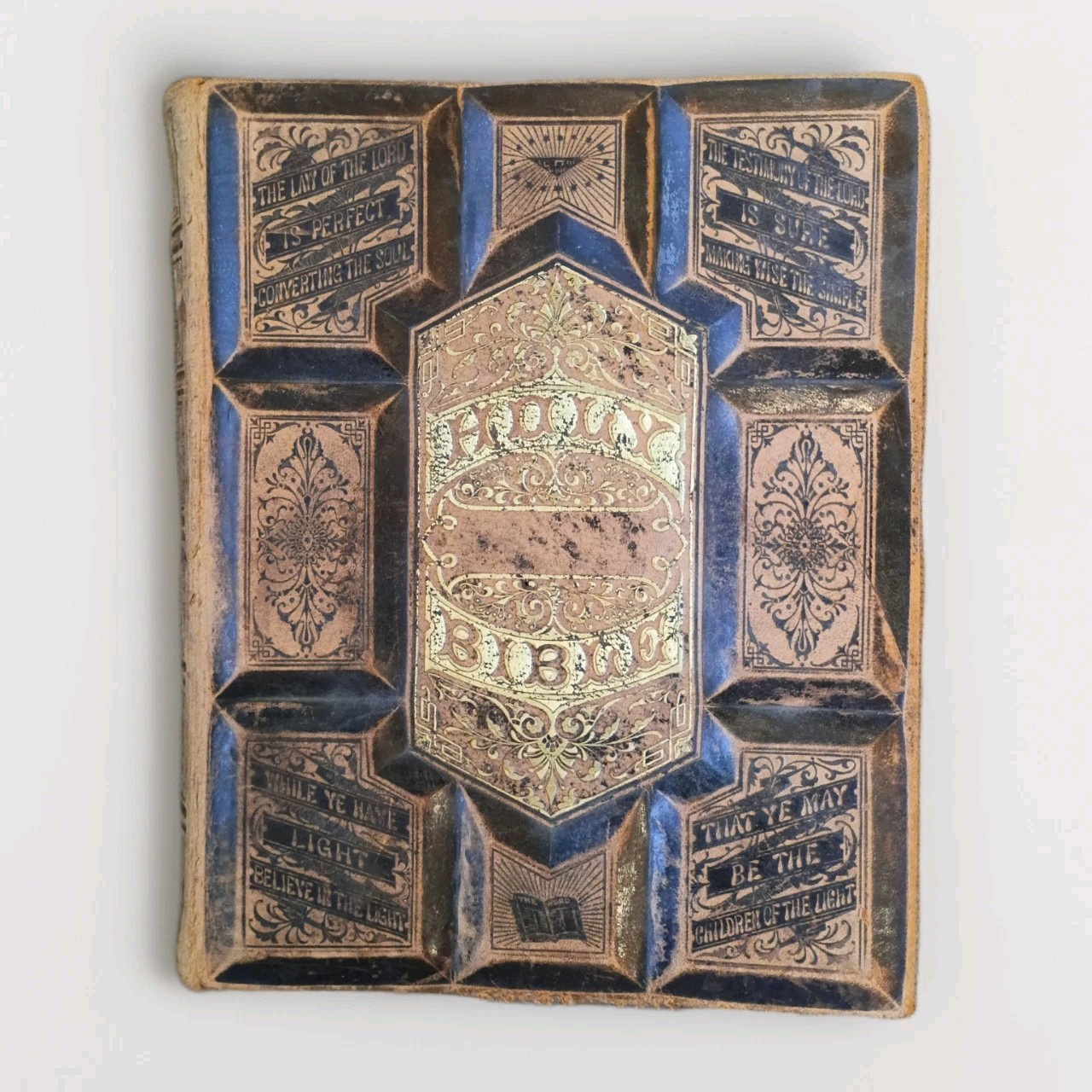 1878 Bradley Garretson & Co Illustrated THE PEOPLES STANDARD EDITION HOLY BIBLE