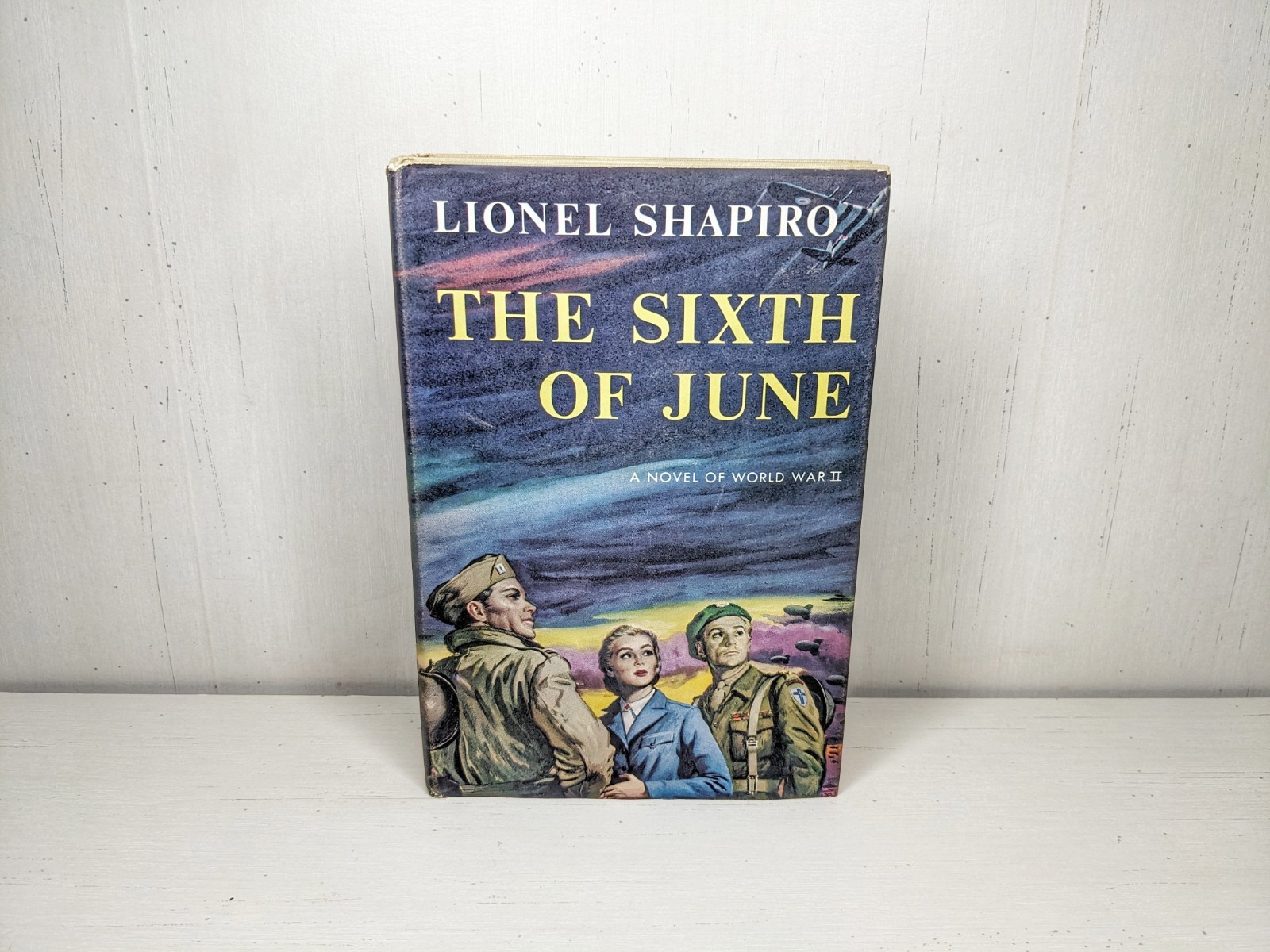 1955 The Sixth of June by Lionel Shapiro (Doubleday) HCDJ