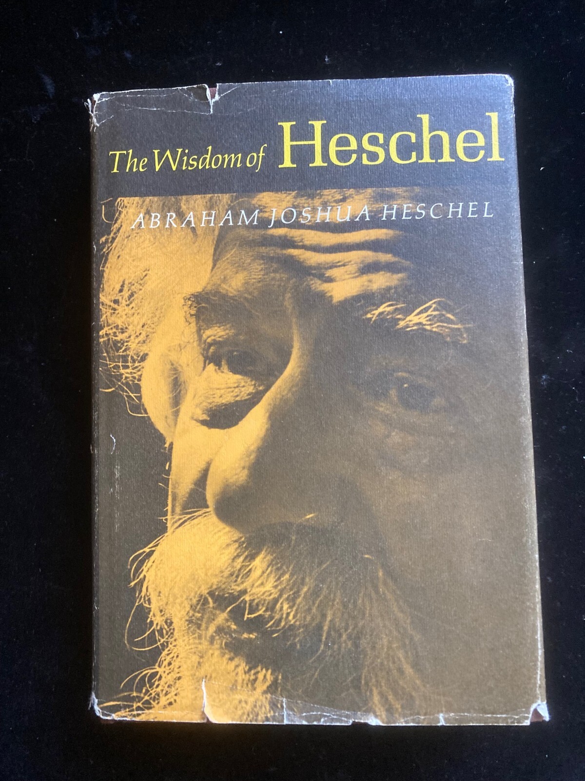 The Wisdom of Heschel (1st Ed) 1975 by Abraham Joshua HESCHEL HC/DJ