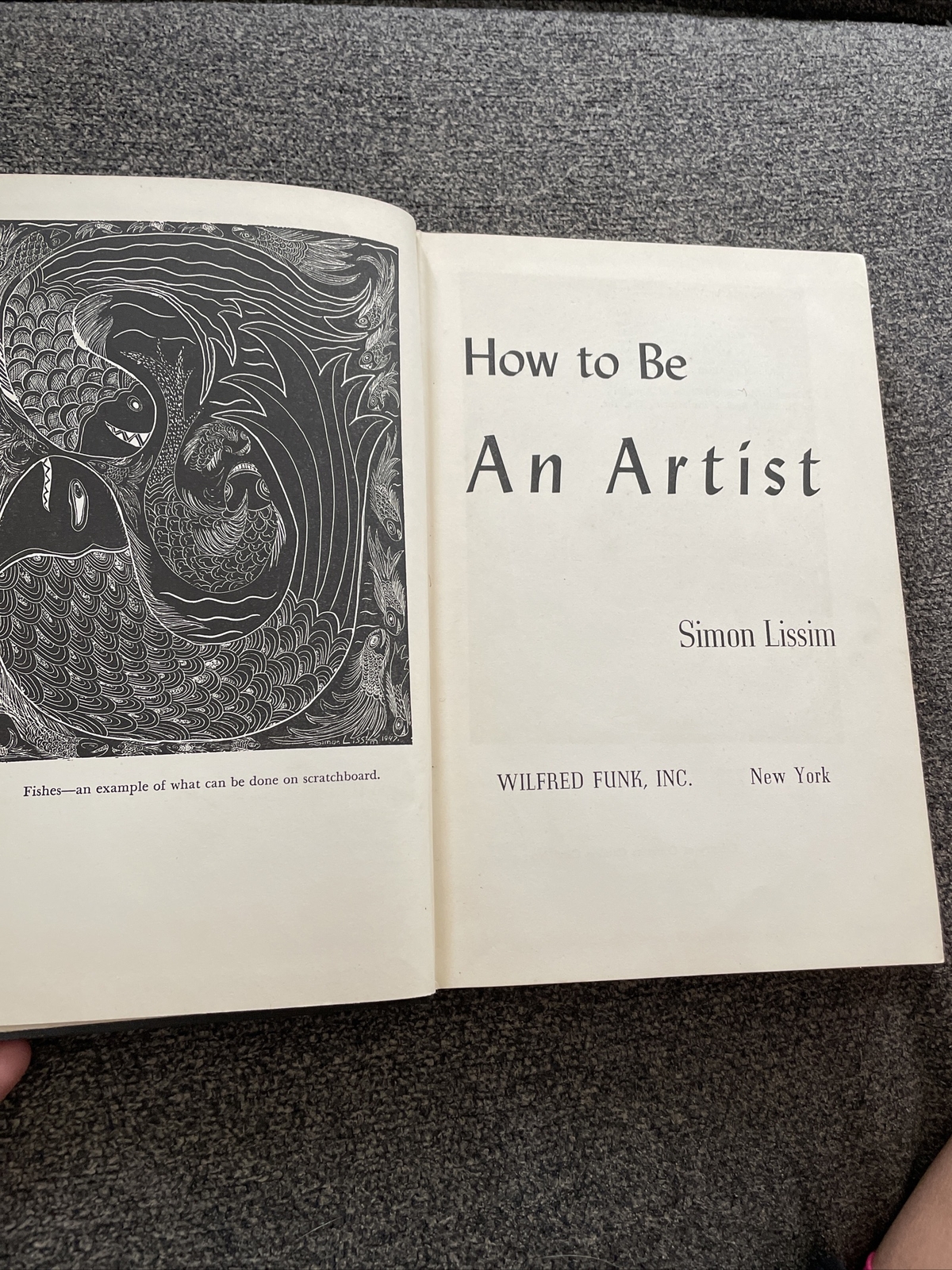 how to be an artist by Simon lissim copyright 1952