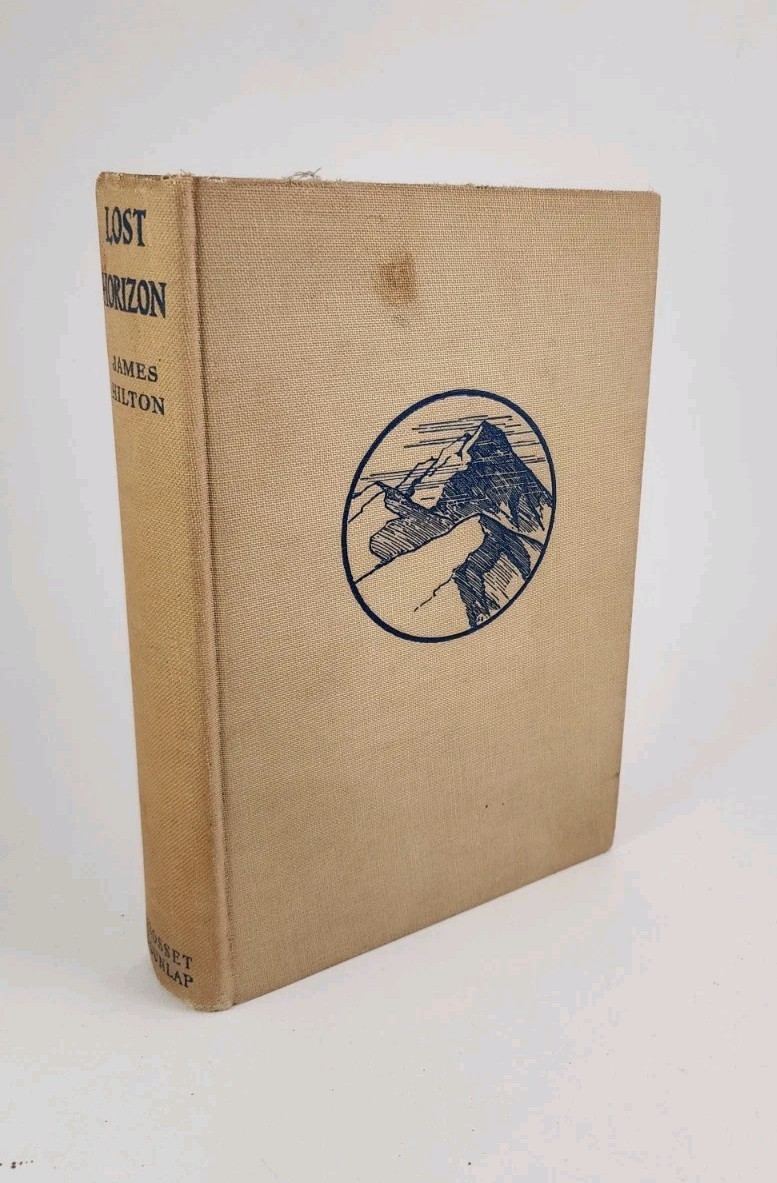 Vtg Lost Horizon James Hilton 1936 16th Print Grosset Dunlap Hawthornden HC