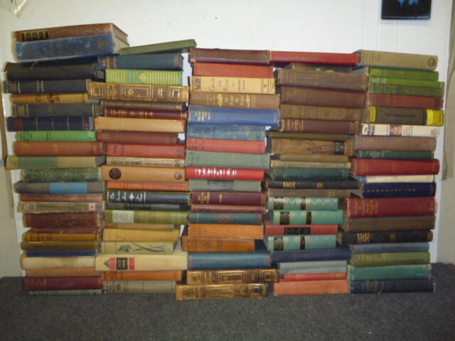 Lot of 3 Antique Vintage Old Rare Hard To Find Books MIX COLORS RANDOM UNSORTED