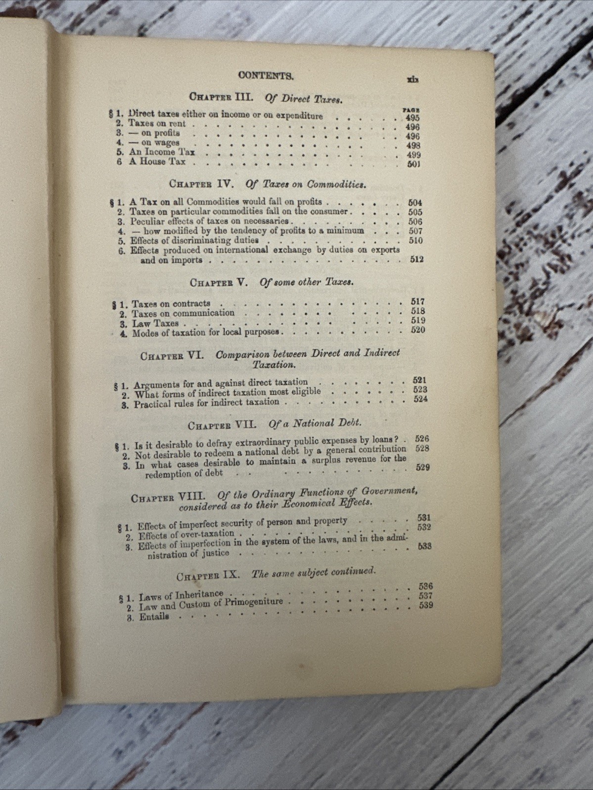 Principles of Political Economy John Stuart Mill 1909 Antique