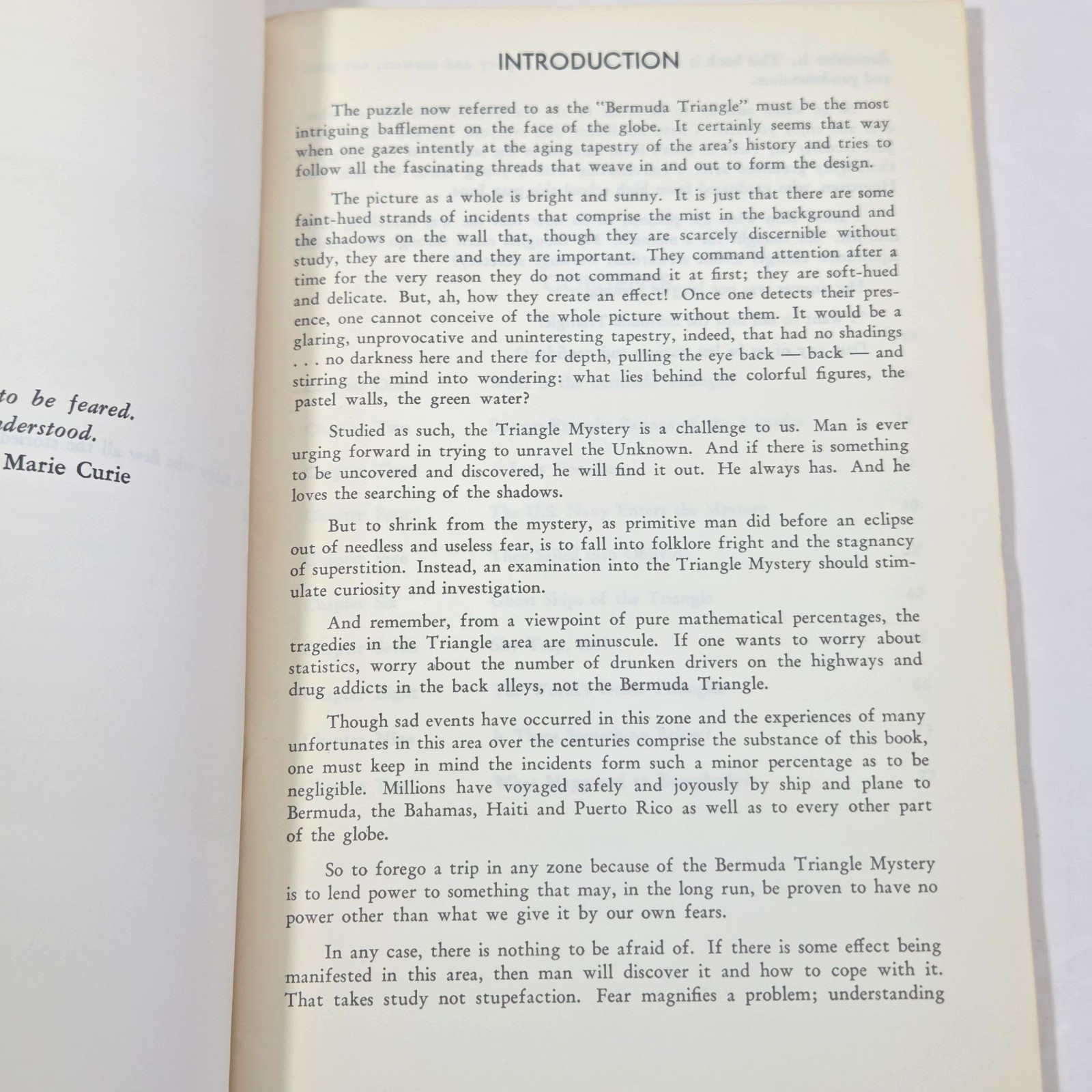 SIGNED 1973 1st Ed The Bermuda Triangle Adi-Kent Thomas Jeffrey Autograph
