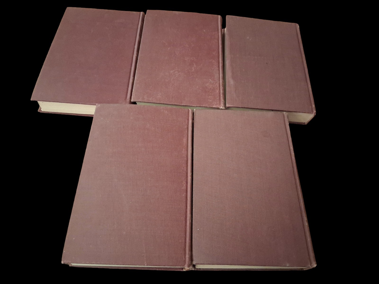 1910 Harvard Classics Vintage Hardcover Books Set Of 5 P.F. Collier & Son