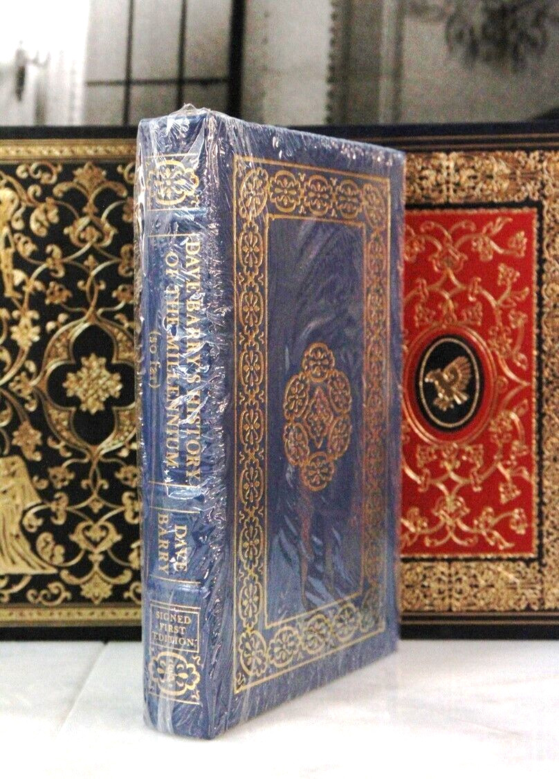 HISTORY OF THE MILLENNIUM DAVE BARRY – Easton Press?SIGNED 1ST ED SEALED w/ BOX