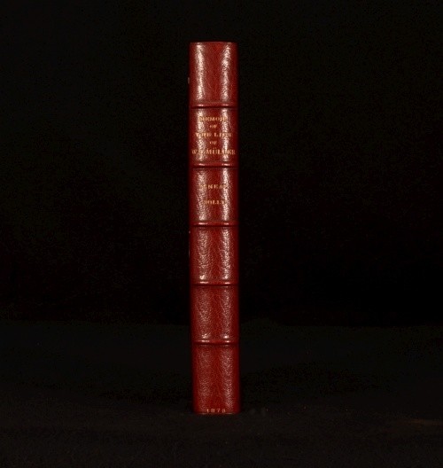 1875 Memoir of the Life of William James Muller Solly H.Sotheran Binding 1st Ed