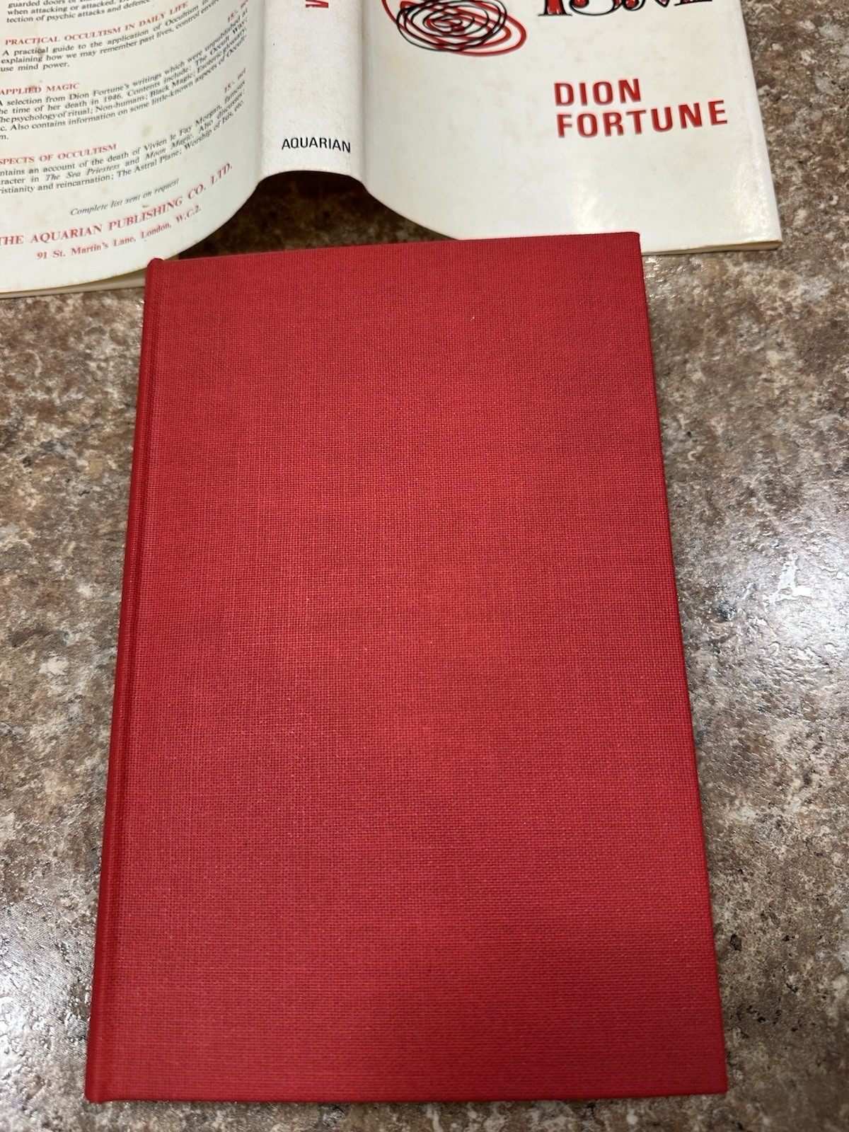 Sane Occultism by Dion Fortune 1967 HCDJ Psychic Pathologies Mental Astrology