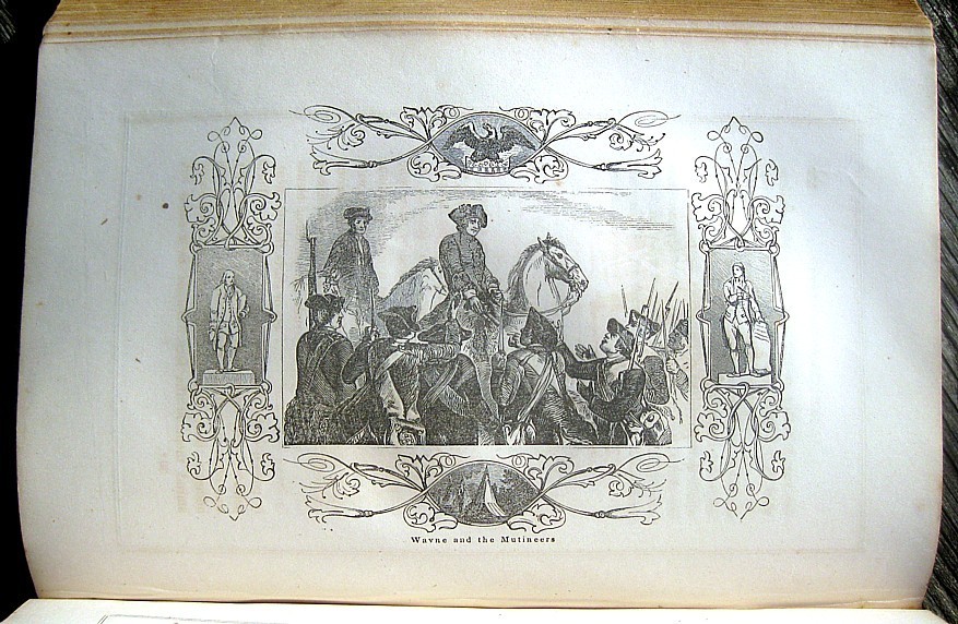1855 U.S. MILITARY PICTORIAL HISTORY BOOK REVOLUTIONARY WAR OF 1812 INDIAN WARS