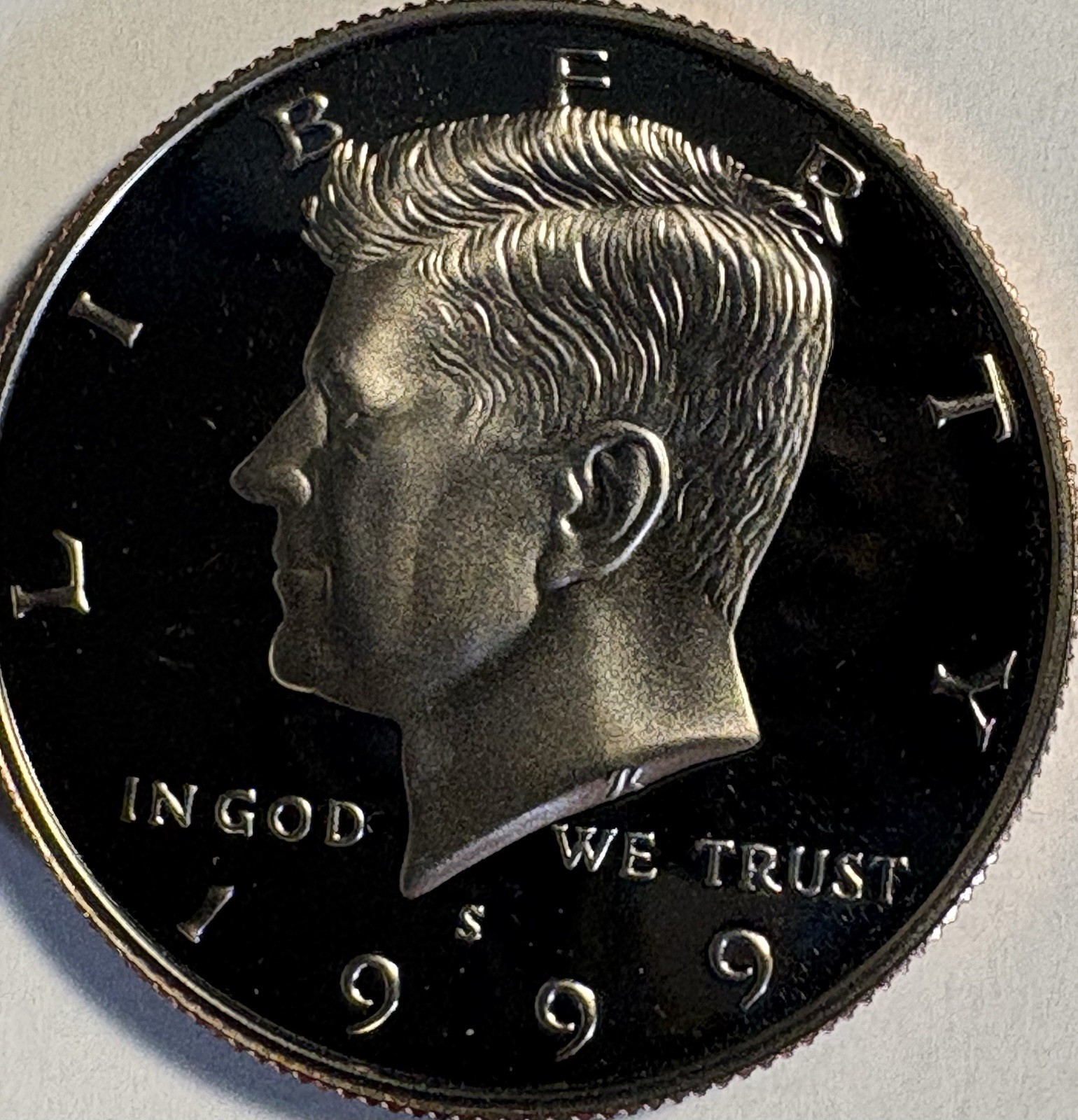 1999 S Kennedy Half Dollar Gem DCam Proof CN-Clad