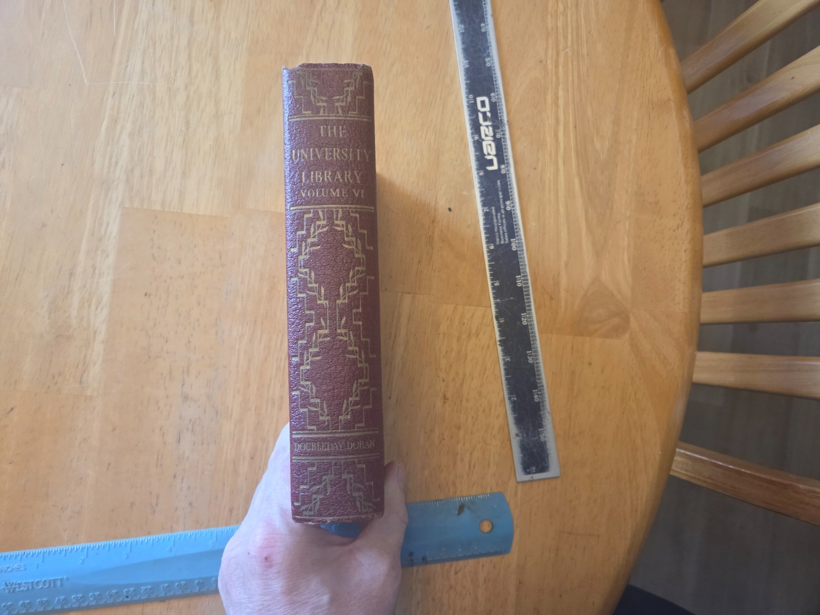 The University Library – Volume VI – John Huston Finlay – 1936 Doubleday Hardcov