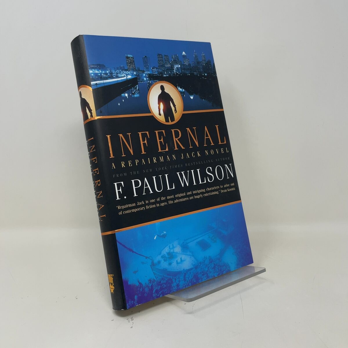 Infernal by F. Paul Wilson HC First Edition Like New 2005 Signed
