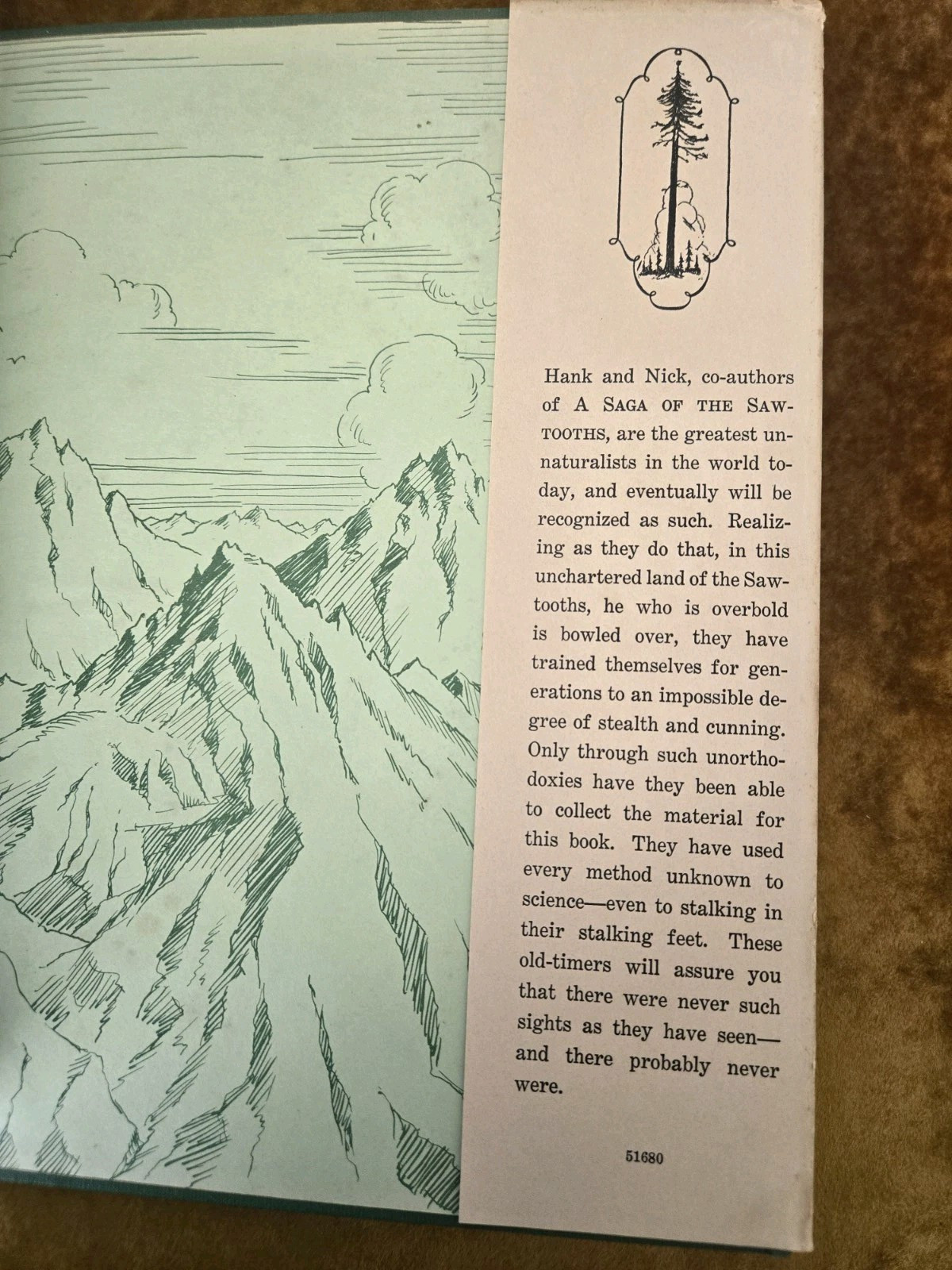 The Saga Of The Sawtooths Hank Senger 1938 Hank’s Unnatural History Series Rare