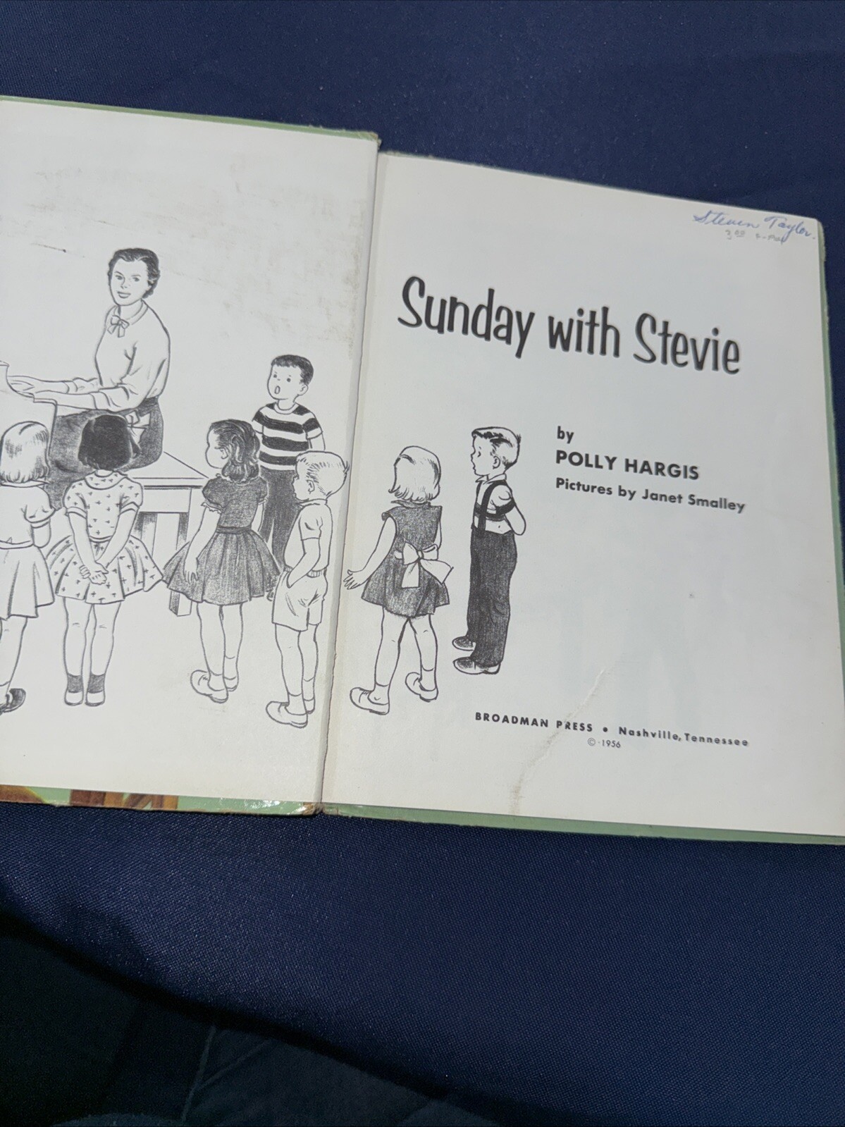 Sunday With Stevie by Polly Hargis HB 1956