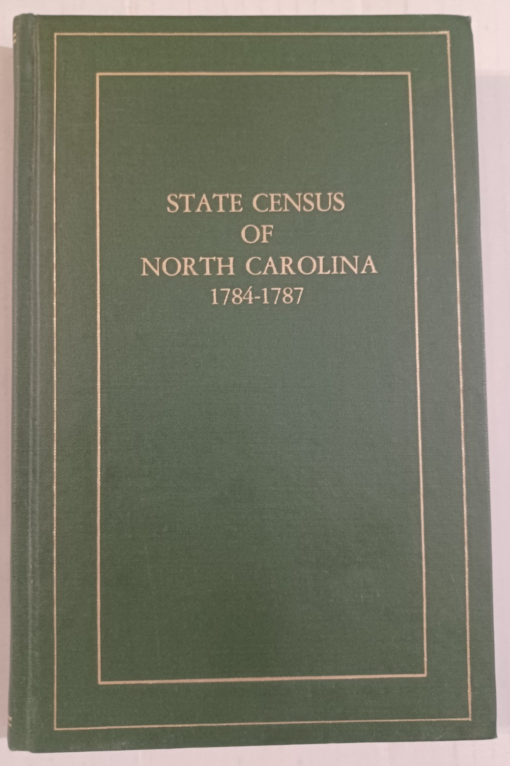 State Census Of North Carolina 1784-1787, History Genealogy Reference
