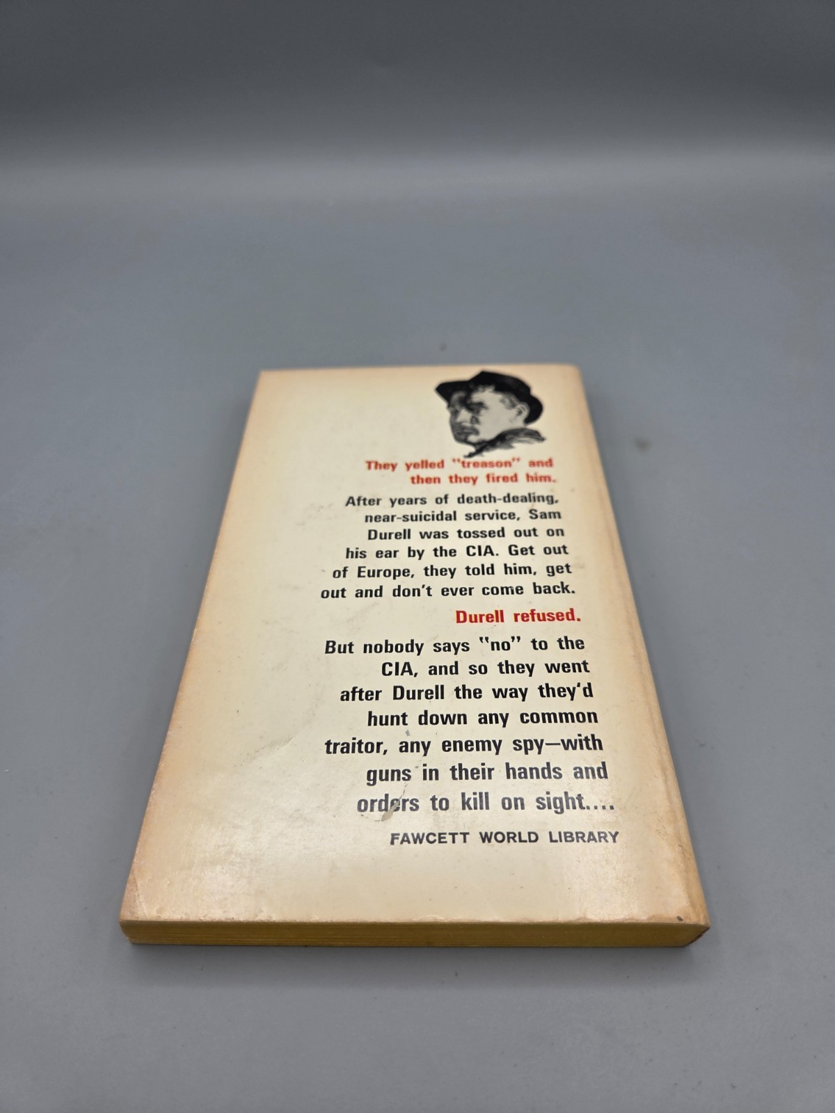 Assignment: School for Spies — Edward S. Aarons | Gold Medal d1640 (1966)