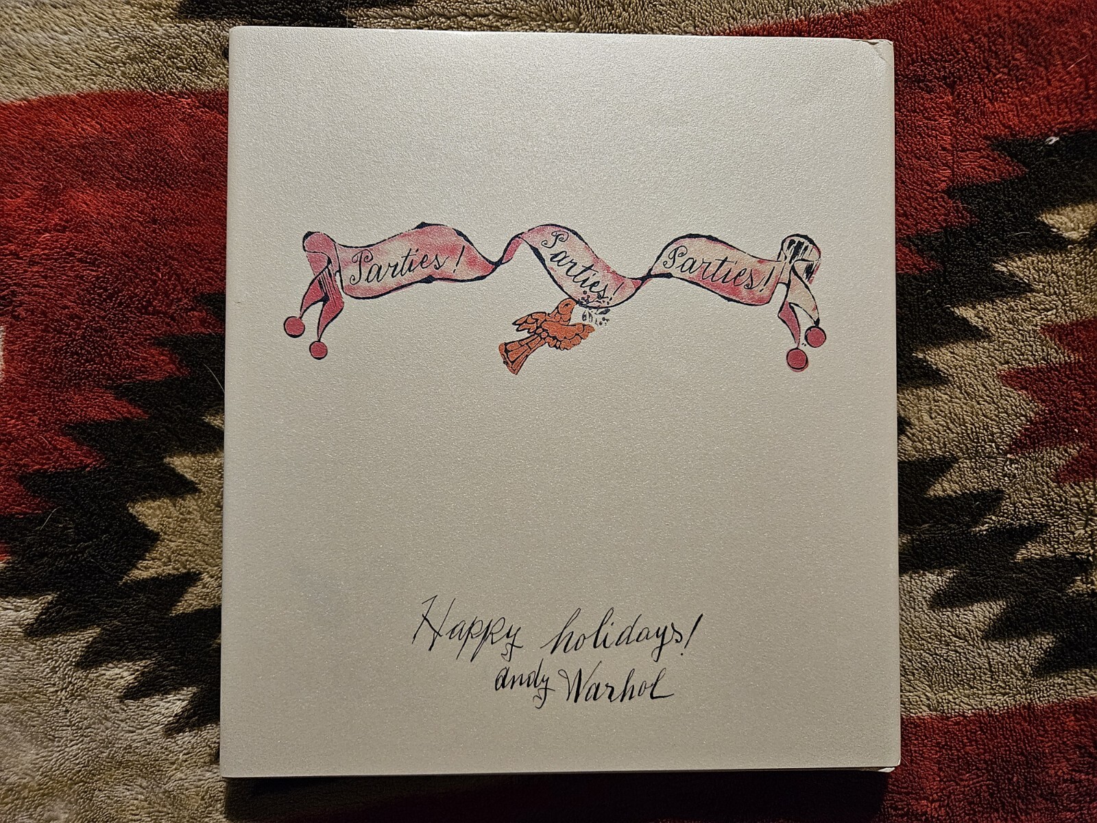 Greetings from Andy (Warhol): Christmas at Tiffany’s by John Loring HC 2004