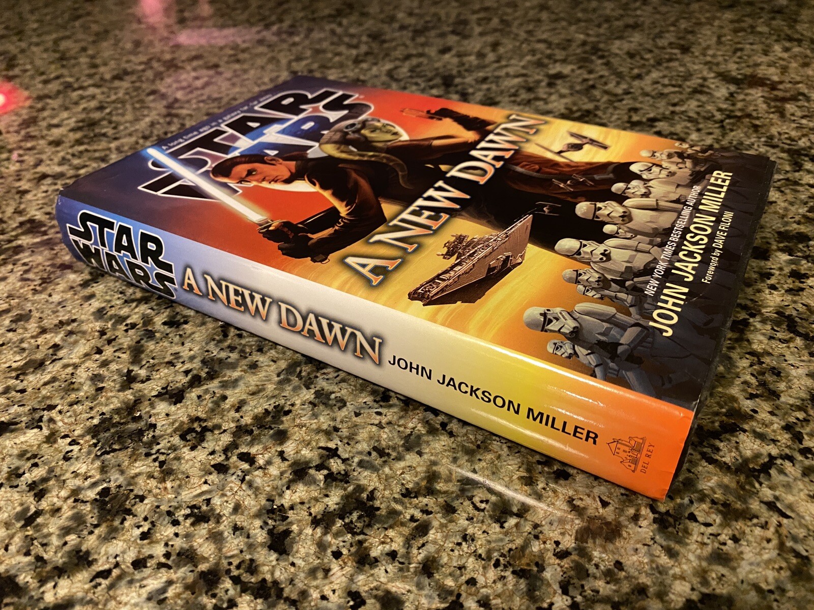 Star Wars-A New Dawn SIGNED John Jackson Miller-First Ed/1st Printing Hardcover