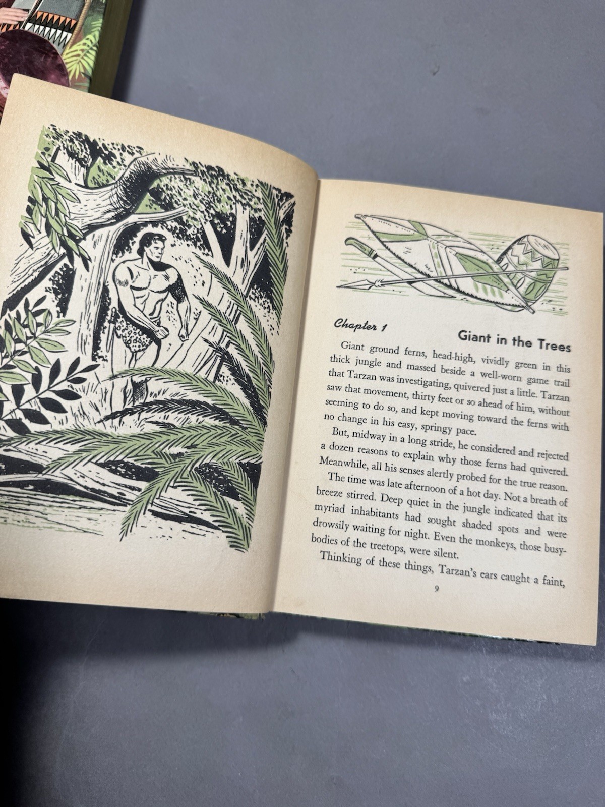 Lot of Vintage Tarzan Big Little Books Whitman Publishing Company